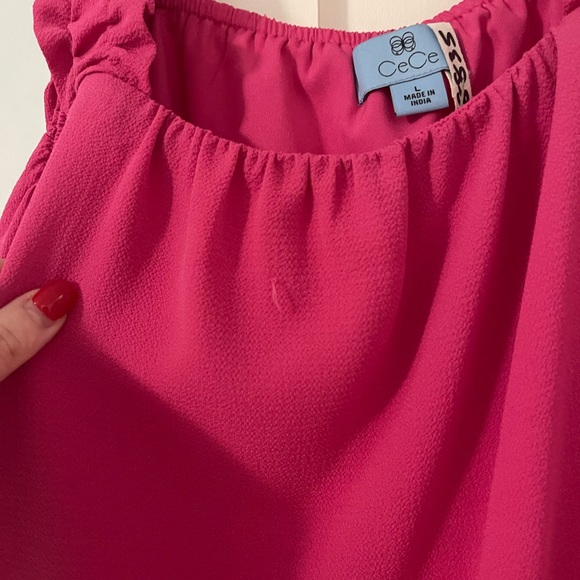 CeCes Hot Pink Blouse Tank - Picture 3 of 4